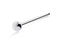 Circular Silver Straight Nose Stud NSKA-350